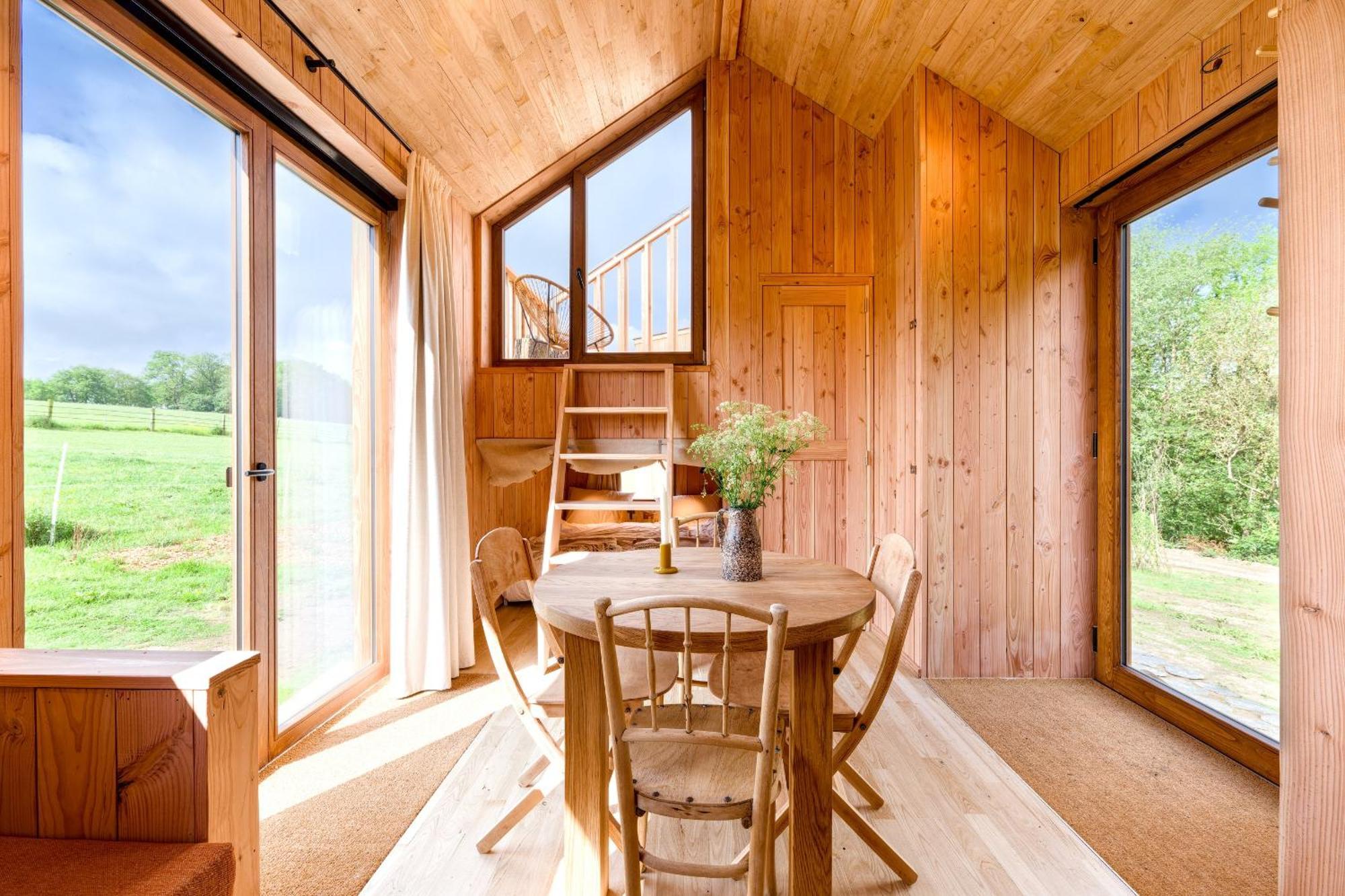 Les Cabanes Champetres - Le Domaine Des Trois Tilleuls Villers-la-Ville Dış mekan fotoğraf
