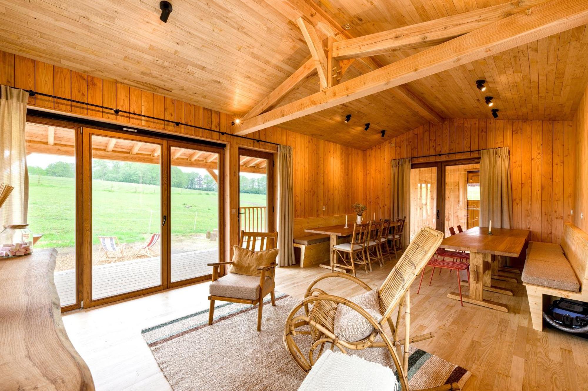 Les Cabanes Champetres - Le Domaine Des Trois Tilleuls Villers-la-Ville Dış mekan fotoğraf